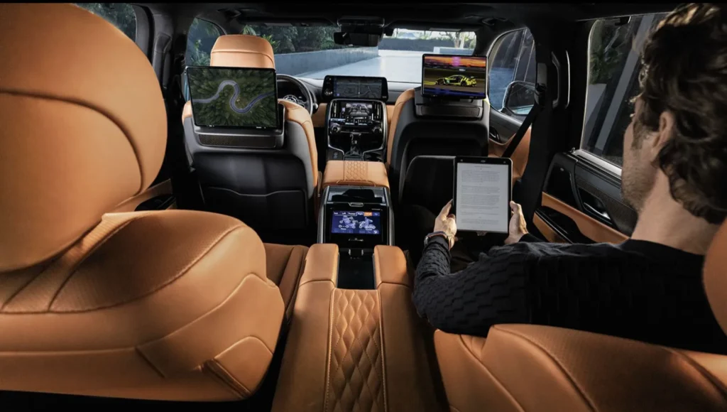 new 2025 Lexus LX Interior